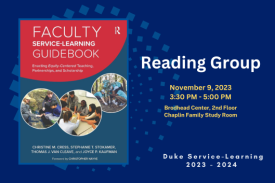 Faculty Service-Learning Reading Group